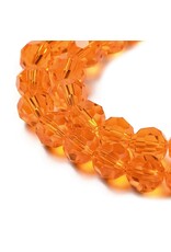 8mm Round Orange  x65
