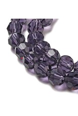 8mm Round Tanzanite Purple x65