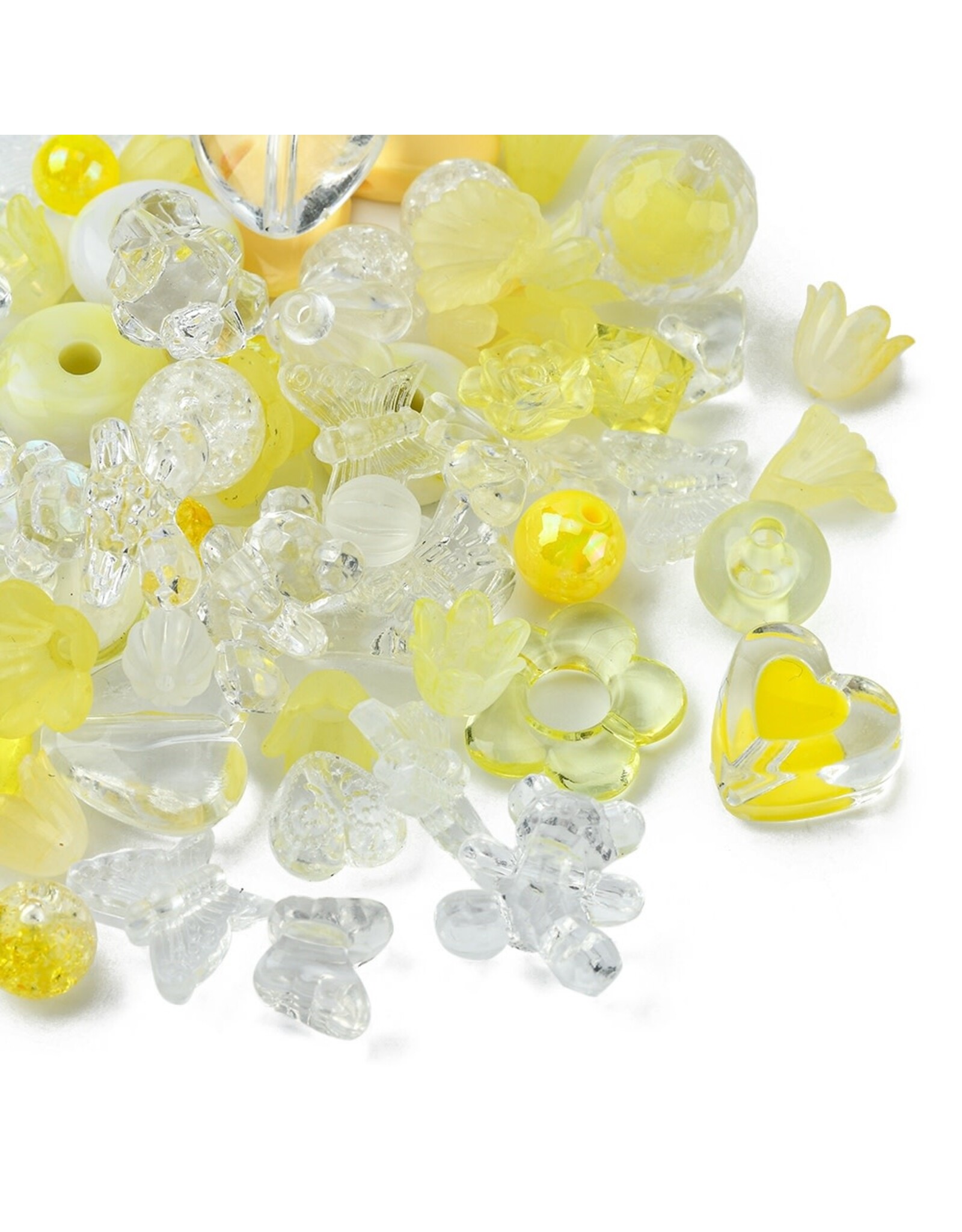 Acrylic Yellow Random Mix   50g