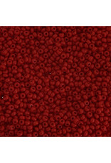 Czech 1028 10  Seed  Opaque Medium Dark Red