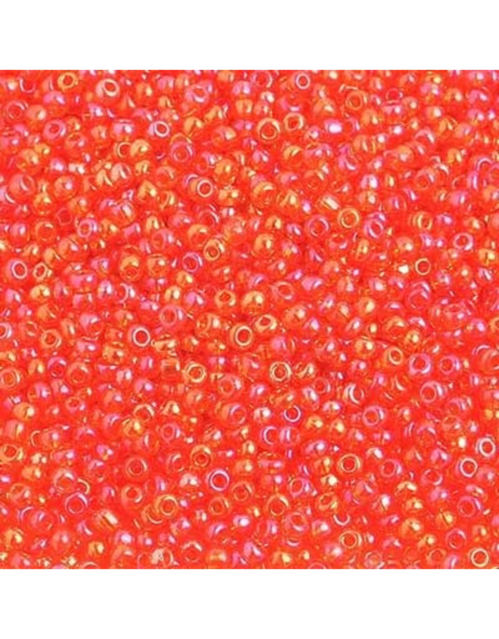 Czech 1242 10  Seed   Transparent Orange AB