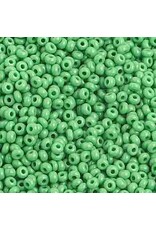 Czech 1018 10  Seed Opaque Medium Green