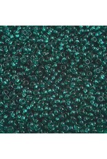 Czech 1178  Seed  Transparent Teal Green