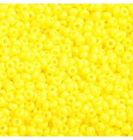 Czech 1032 10  Seed  Opaque Lemon Yellow