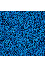 Czech 1566  10  Seed   Opaque Blue Matte Terra Intensive