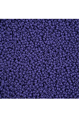 Czech 42136 10  Seed  Opaque Violet Matte Dyed PermaLux
