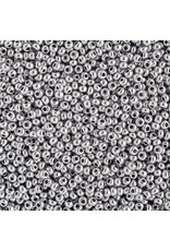 Czech 2210  10  Seed  Silver Metallic