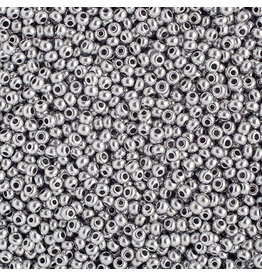 Czech 2210  10  Seed  Silver Metallic