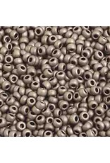 Czech 42014  10  Seed   Brown Grey Matte Metallic Terra