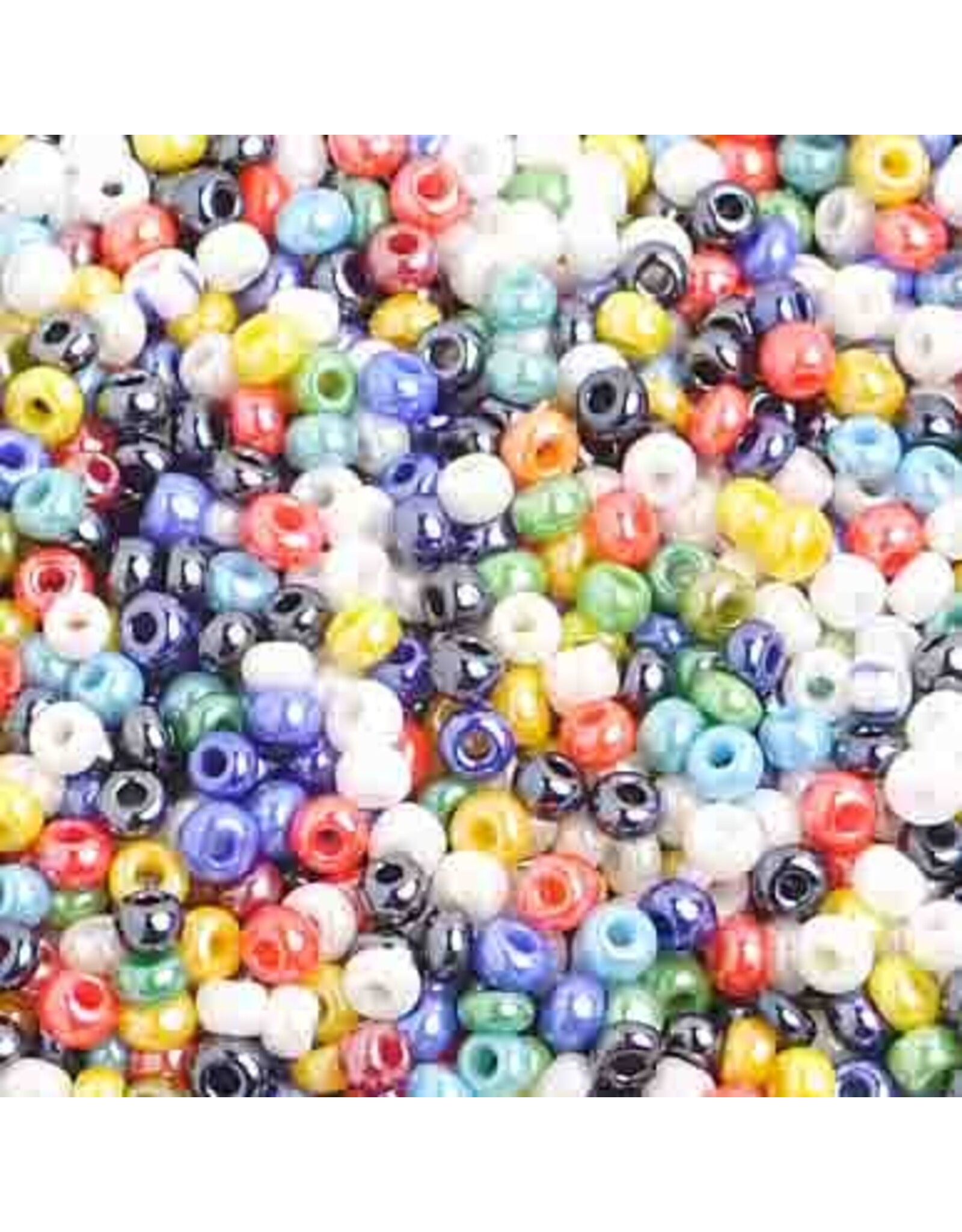 Czech 10 Seed Opaque Multi Lustre