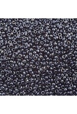 Czech 1506 10  Seed   Gunmetal Metallic Grey