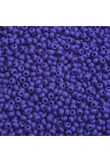 Czech 2298 10  Seed  Opaque Dark Blue Matte