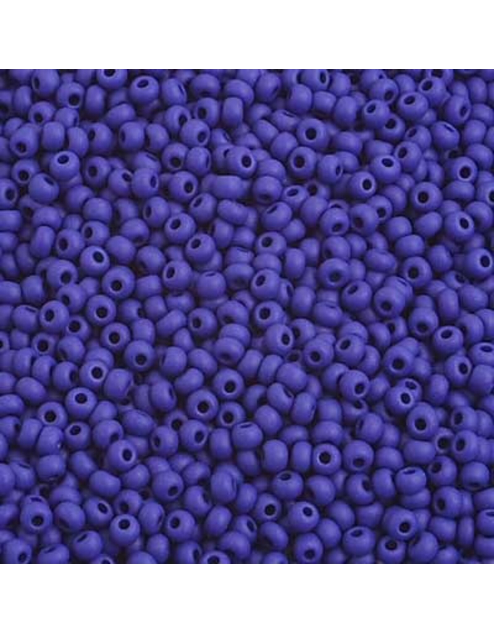 Czech 2298 10  Seed  Opaque Dark Blue Matte