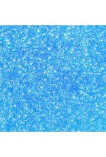 Czech 1184 10  Seed Transparent Light Aqua Blue