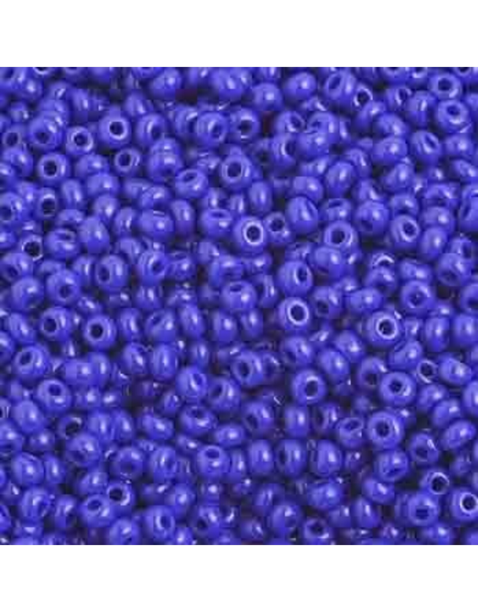 Czech 1044 10  Seed Opaque Royal Blue