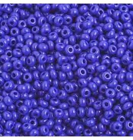 Czech 1044 10  Seed Opaque Royal Blue