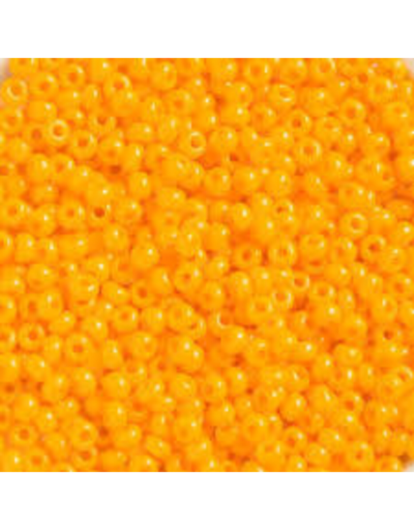 Czech 1038 10  Seed  Opaque Light Orange