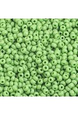Czech 1014 10  Seed Opaque Light Green
