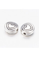 Heart Bead 6mm x50  NF
