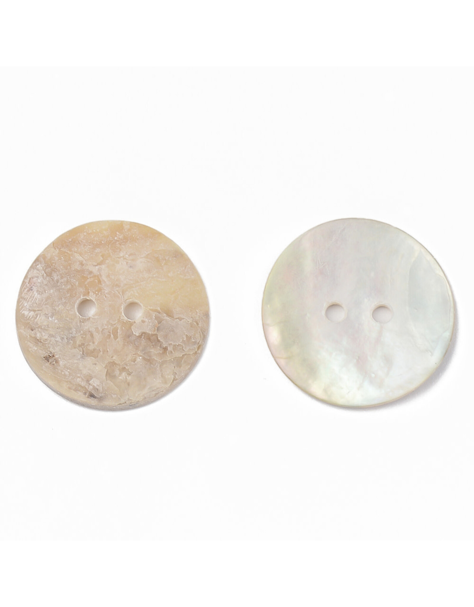 Mother of Pearl Akoya Shell Button 18mm x50
