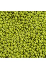 Czech 1066 10  Seed 10g  Opaque Light Olive Green