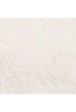 Czech *1480 10  Seed 10g Opaque Pearl White AB