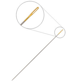Beading Needle Size 11 Gold Eye x7