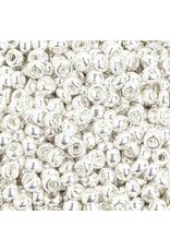 Czech 201606 8 Czech Seed  Silver Metallic