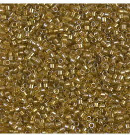 Miyuki db909 11 Delica Honey Gold lined