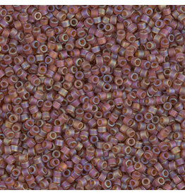 Miyuki db853 11 Delica Transparent Dark Topaz AB Matte