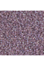 Miyuki db857 11 Delica Transparent Purple AB Matte