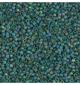 Miyuki db859 11 Delica Transparent Dark Green  AB Matte