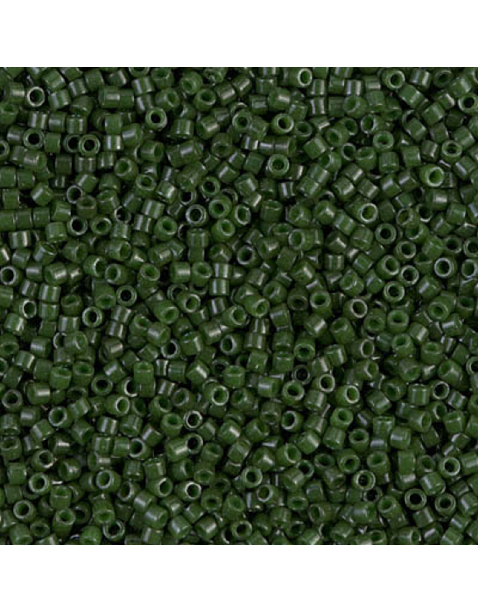 Miyuki db663 11 Delica  Opaque Dark Green