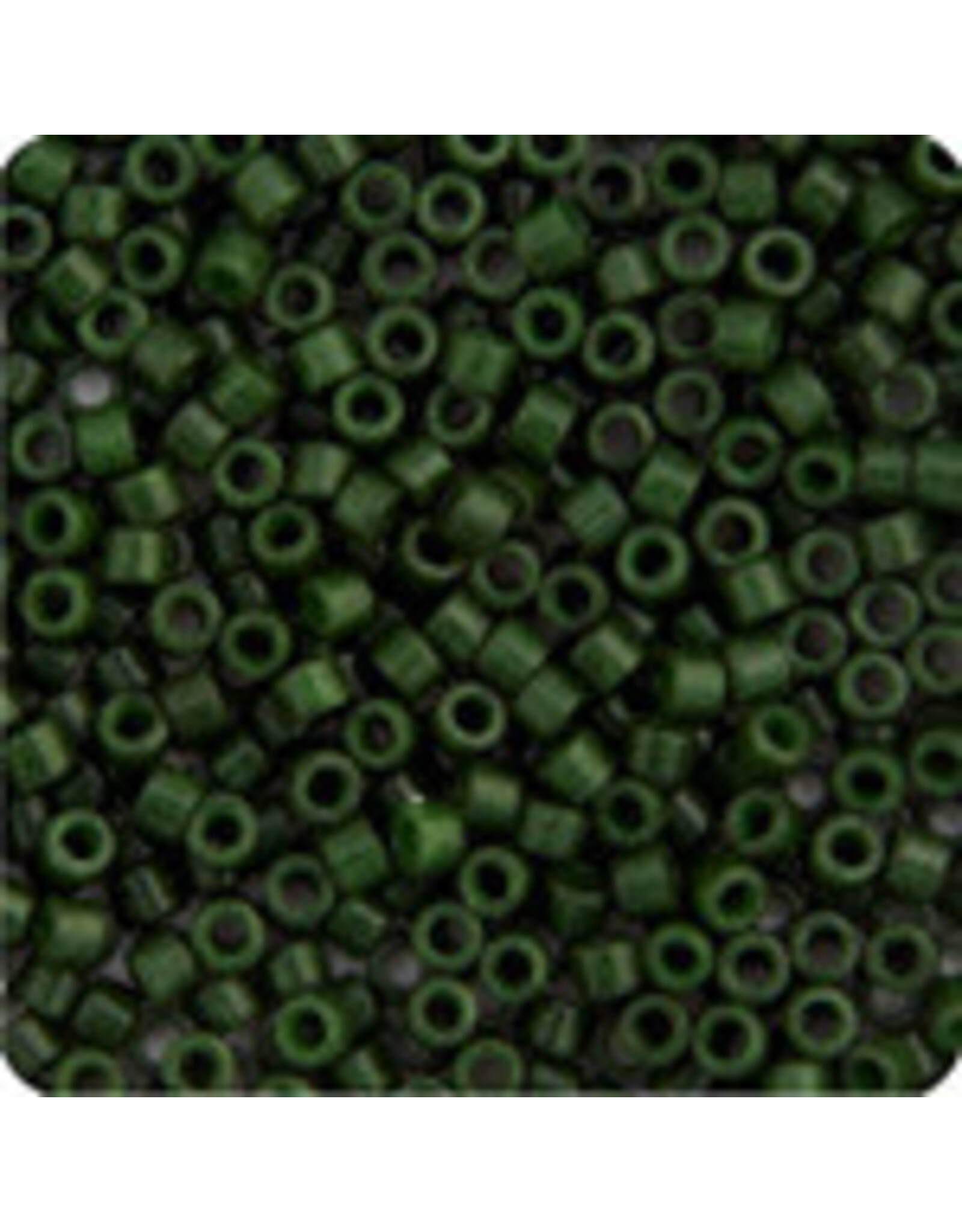 Miyuki db663 11 Delica  Opaque Dark Green