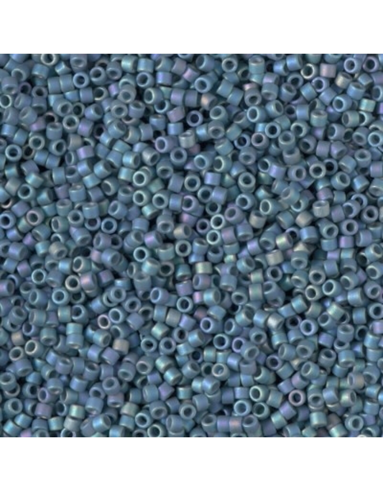 Miyuki db2316 11 Delica Opaque Blue Glazed Matte AB