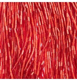 Czech 95081s  #2  Bugle Red Satin  30g Hank