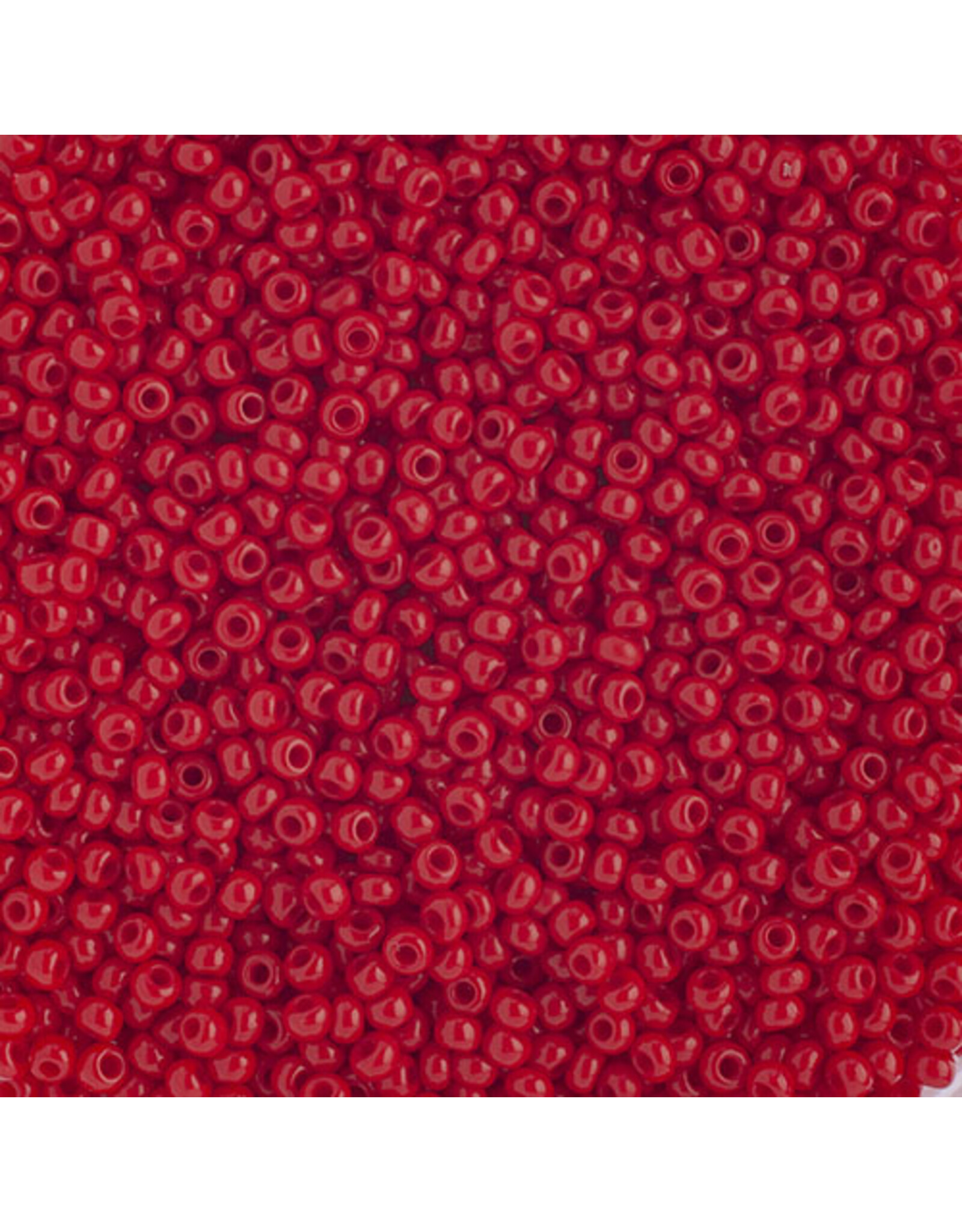 Czech 1026 10  Seed 125g Opaque Medium Red
