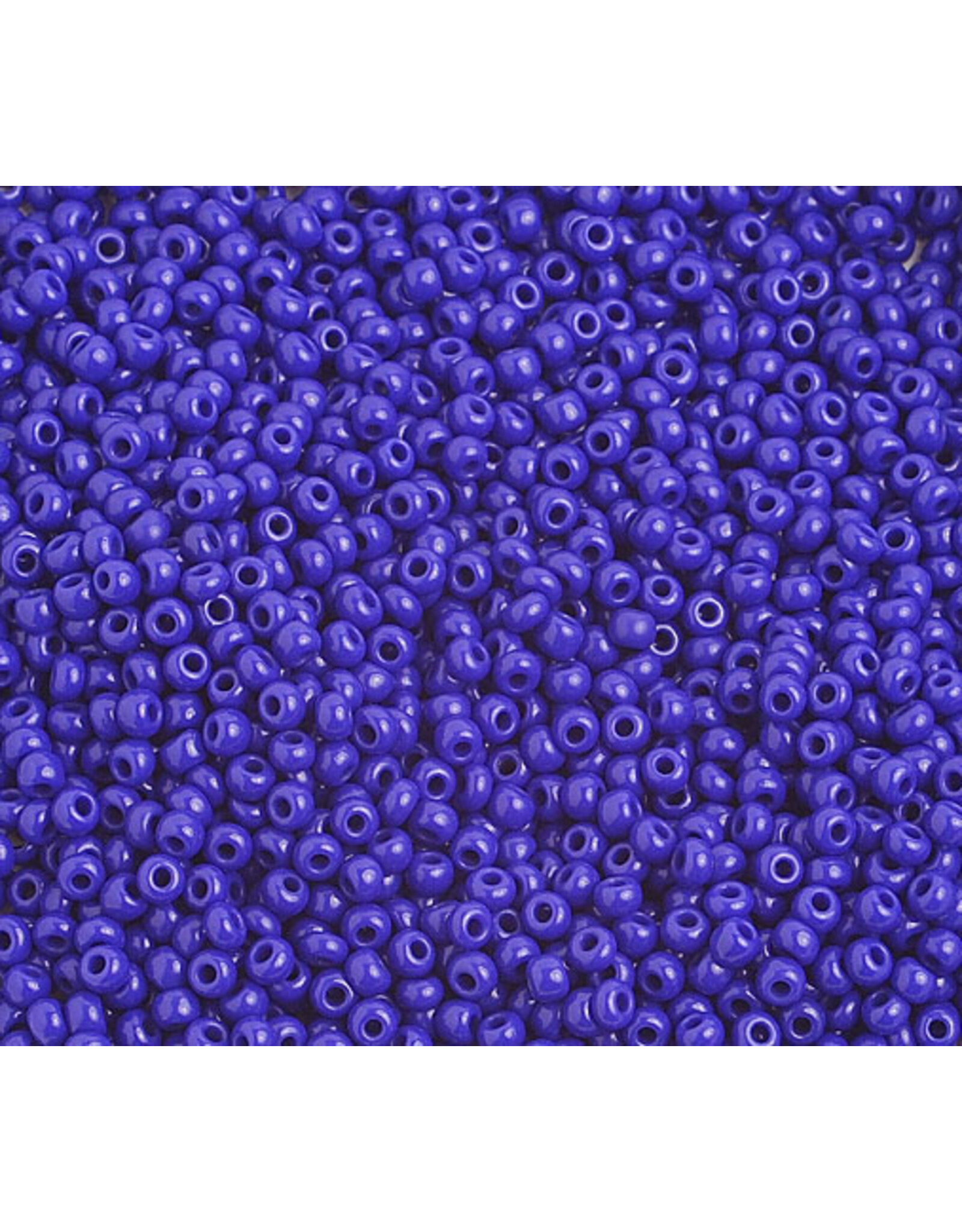 Czech 1048 10   Seed 20g Opaque Dark Royal Blue