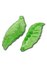 30x10mm Acrylic Leaf  Green