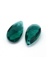 Drop  Green  22x13x7mm  x10