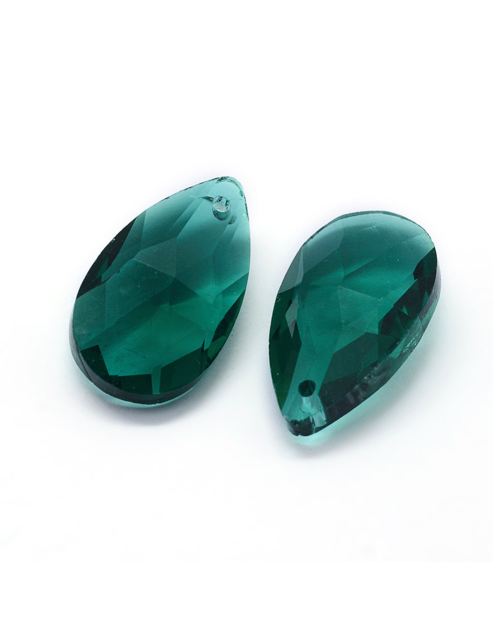 Drop  Green  22x13x7mm  x10