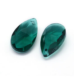 Drop  Green  22x13x7mm  x10
