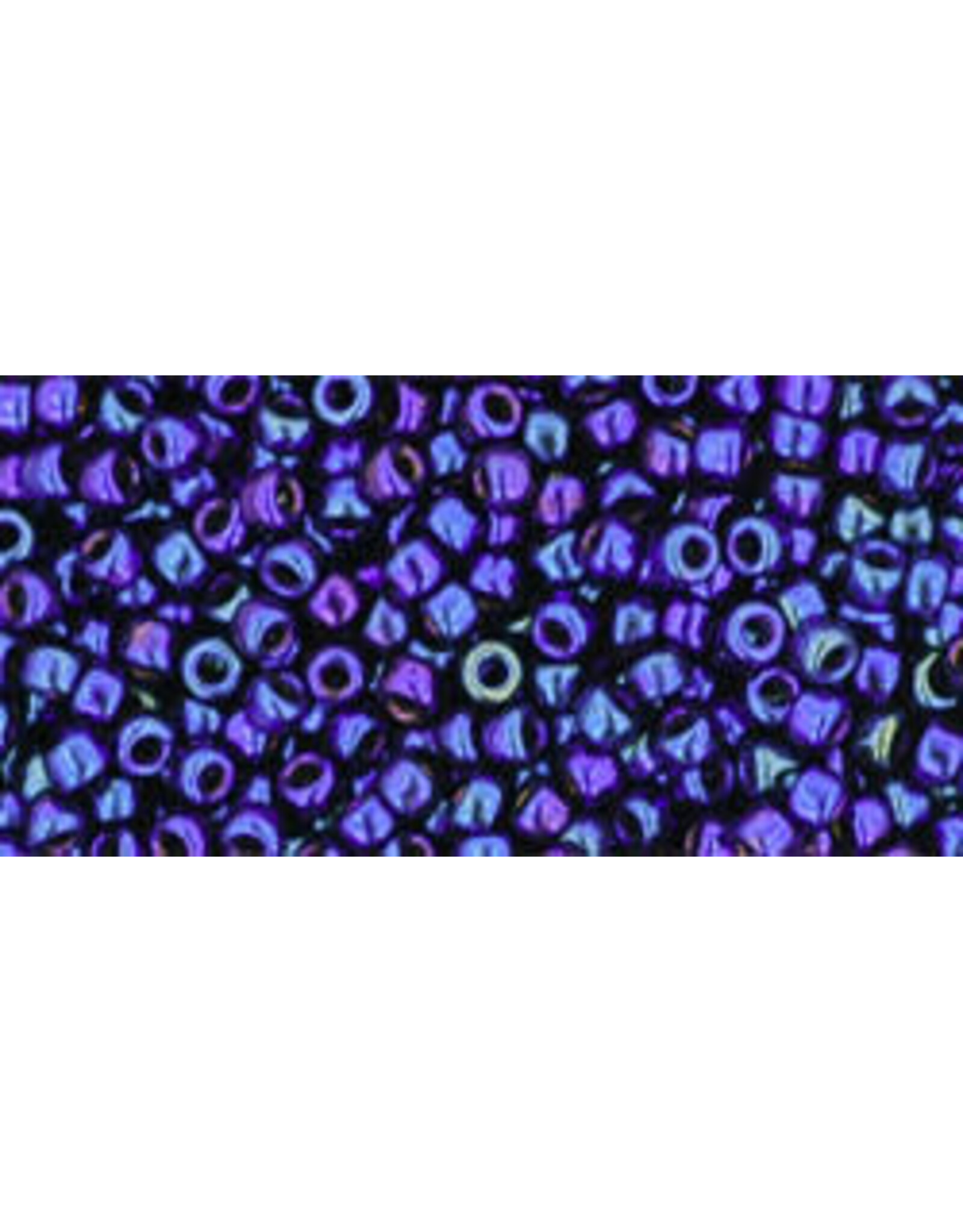 Toho 82 11 Toho Round 6g Opaque Navy AB Metallic