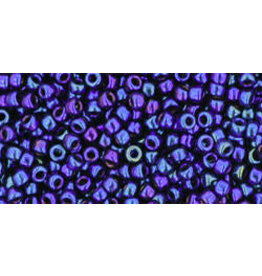 Toho 82 11 Toho Round 6g Opaque Navy AB Metallic