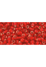 Toho 25b 8  Round 40g  Siam Ruby  s/l