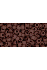 Toho 46f 8  Round 40g  Opaque Oxblood Matte