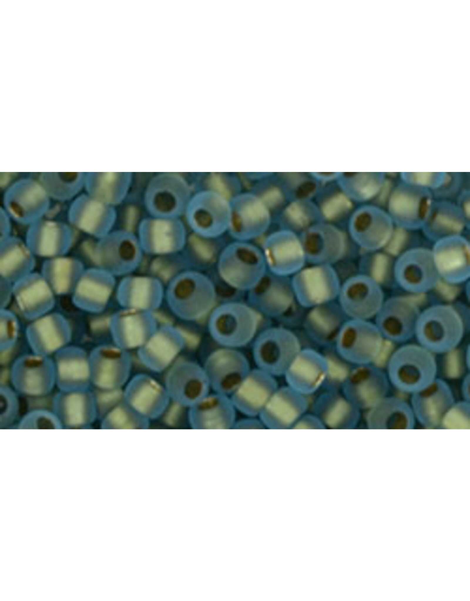 Toho 995f  8  Round 40g  Aqua g/l Matte