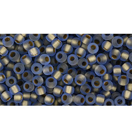 Toho 997f  8  Round 40g  Light Sapphire Blue  g/l AB  Matte