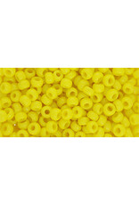 Toho 42 8  Round   40g  Opaque  Lemon Yellow