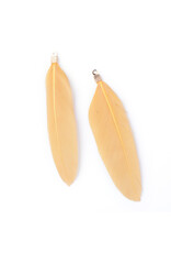 Feather Beige  72x15mm  x5pair